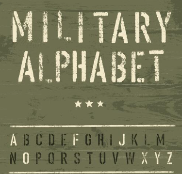 military alphabet